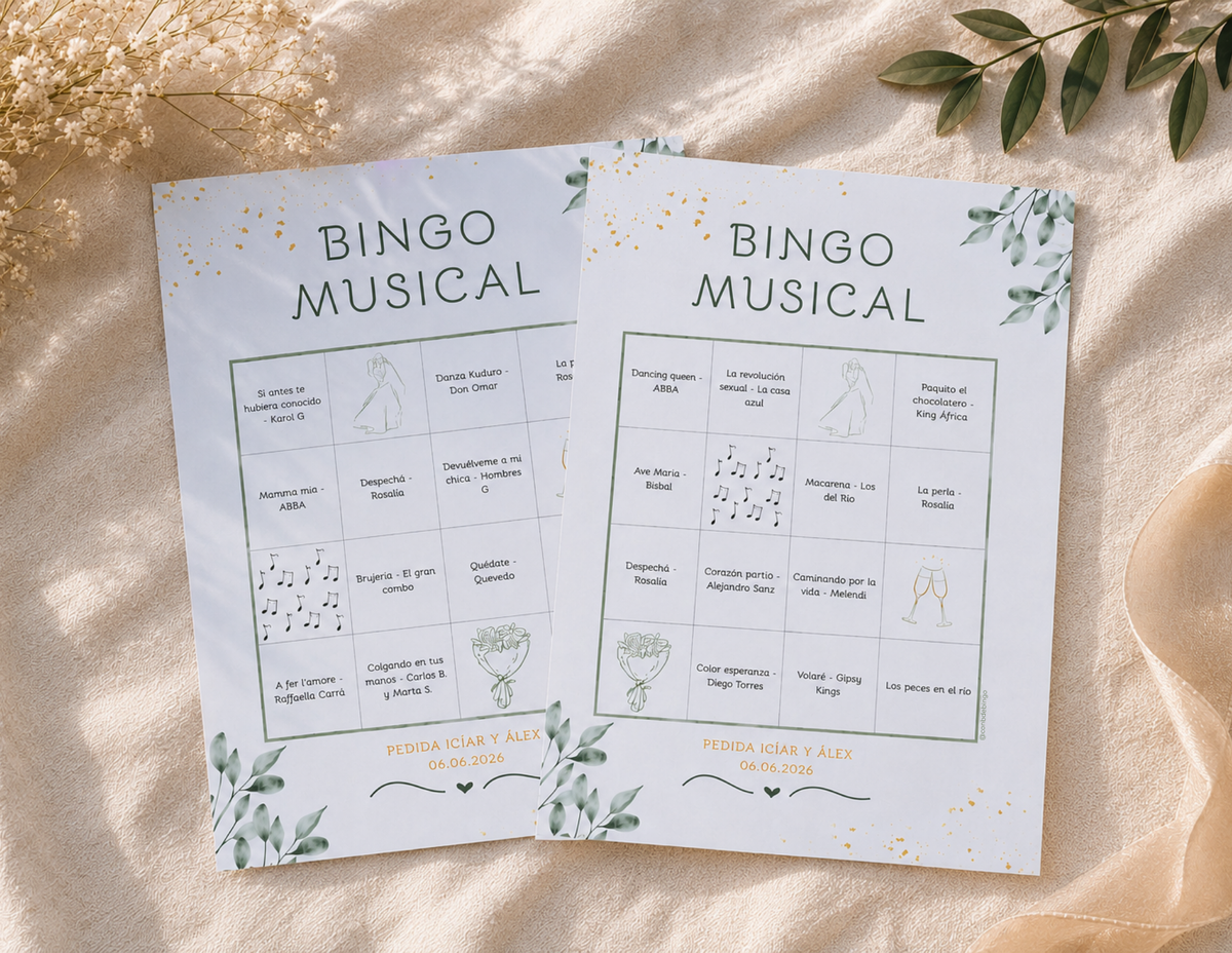 El bingo musical que todos recordarán